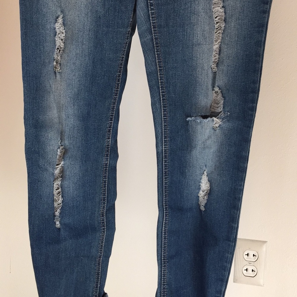 Blue Asphalt Ripped Jeans - Picture 3 of 6